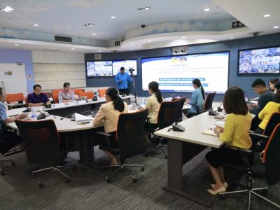 พช. ประชุมชี้แจงแนวทางการตรวจประเมินศักยภาพศูนย์เรียนรู้การพัฒนาคุณภาพชีวิตตามหลักทฤษฎีใหม่ประยุกต์สู่ “โคก หนอง นา” ผ่านระบบวีดิทัศน์ทางไกล (video conference)