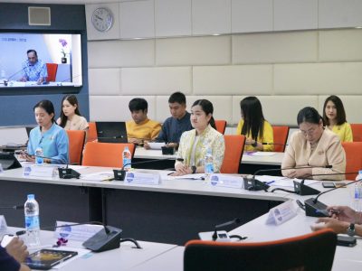 พช. ประชุมชี้แจงแนวทางการตรวจประเมินศักยภาพศูนย์เรียนรู้การพัฒนาคุณภาพชีวิตตามหลักทฤษฎีใหม่ประยุกต์สู่ “โคก หนอง นา” ผ่านระบบวีดิทัศน์ทางไกล (video conference)