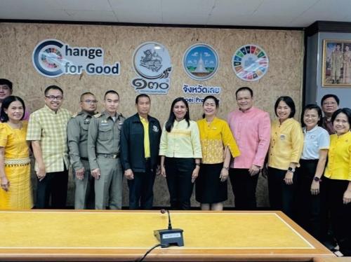 สล.พช. เตรียมความพร้อมจัดงานกฐินพระราชทาน กรมการพัฒนาชุมชน 2567 ณ วัดศรีสุทธาวาส พระอารามหลวง ตำบลกุดป่อง อำเภอเมืองเลย จังหวัดเลย